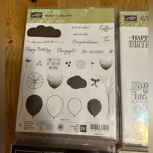 Balloon Celebration Stampin Up Set